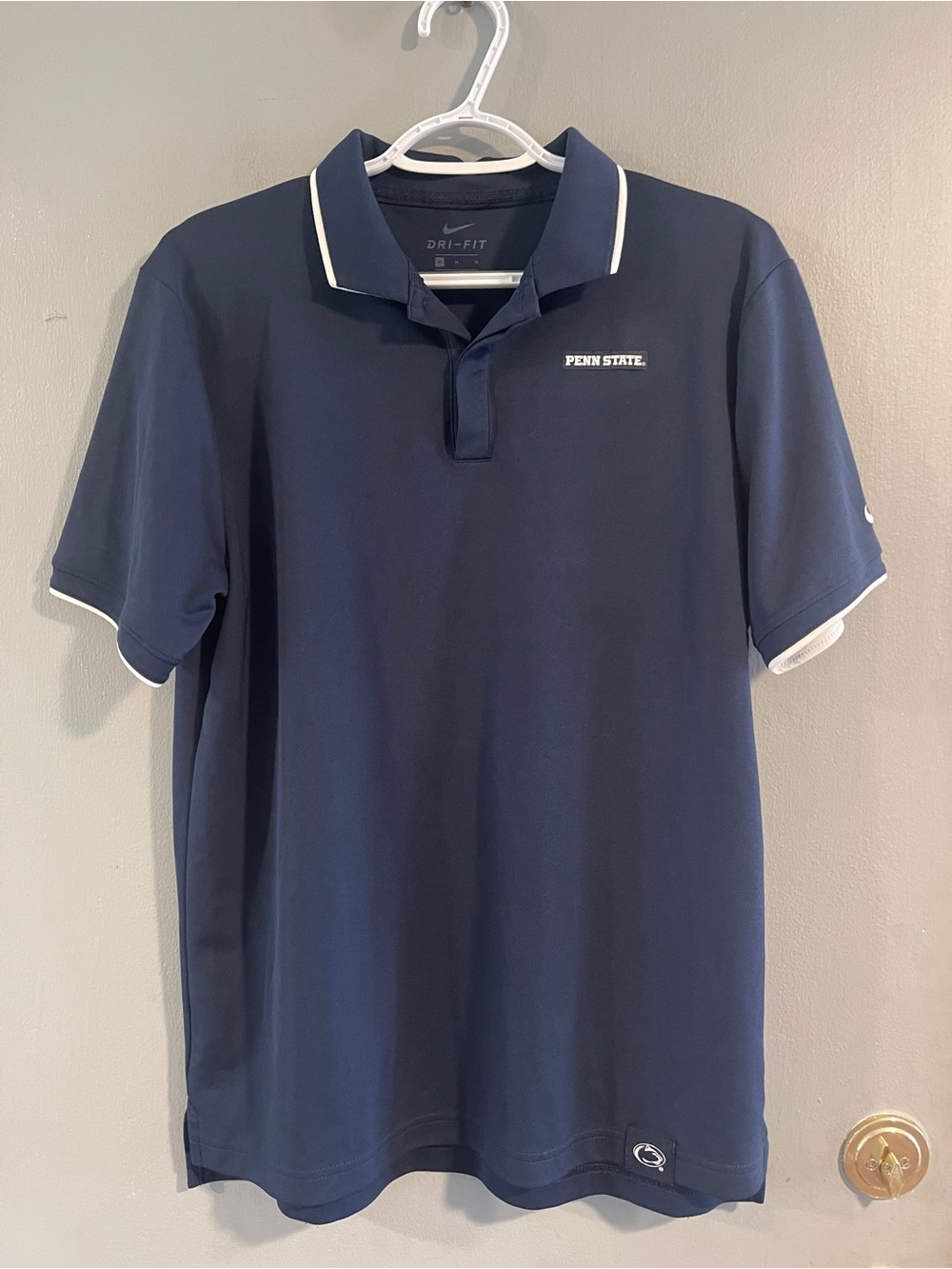 Nike Penn State Collegiate Polo Size M
